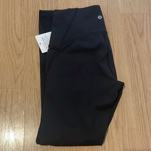 Lululemon Train Times 7/8 Pant - black - 6 - NWT